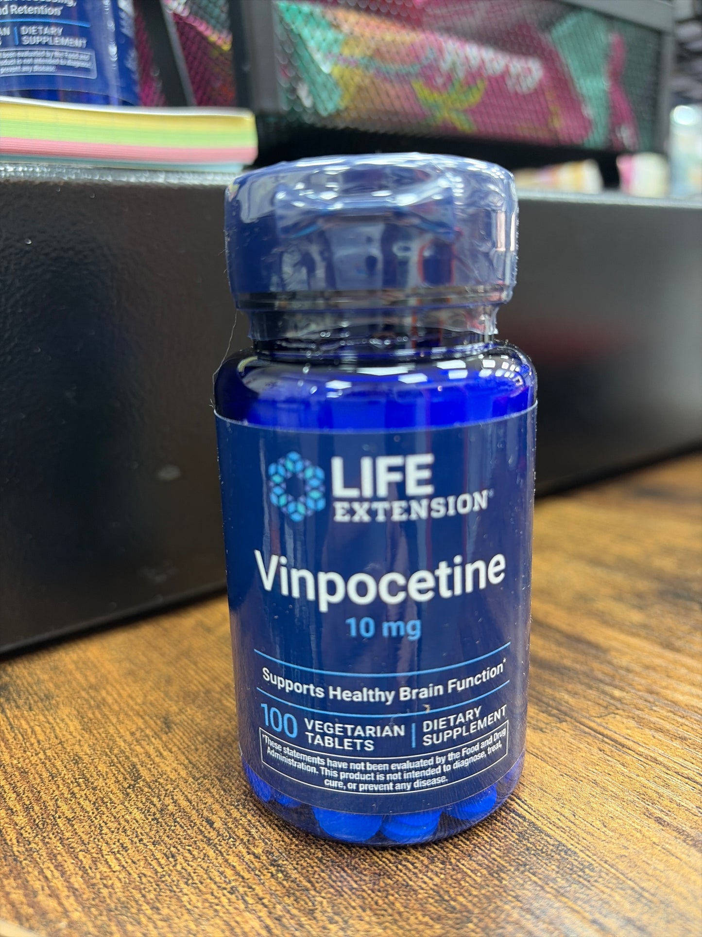 Life Extension Vinpocetine 10 mg (100 Vegetarian Tablets)