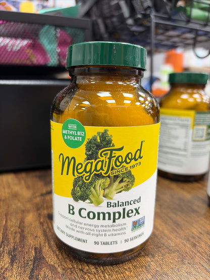 MegaFood Balanced B Complex (90 tablets)