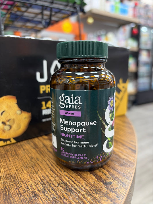Gaia Herbs Women Menopause Support Nighttime Balance for Restful Sleep (60)