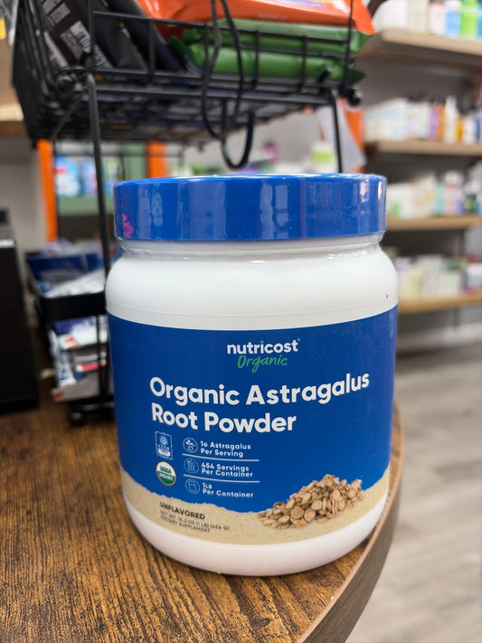Organic Astragalus Root Powder Unflavored 1 LB