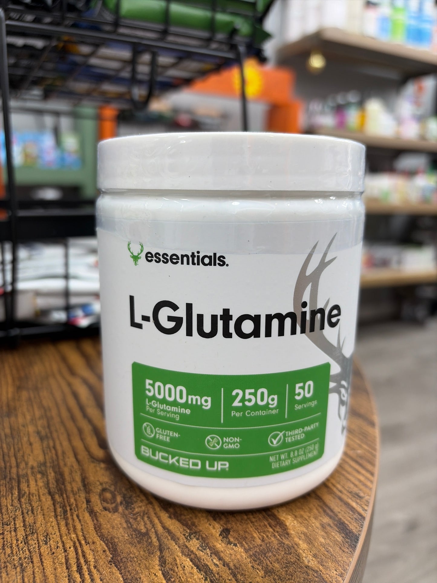 Bucked Up Essentials L-Glutamine 5000mg 8.8 OZ