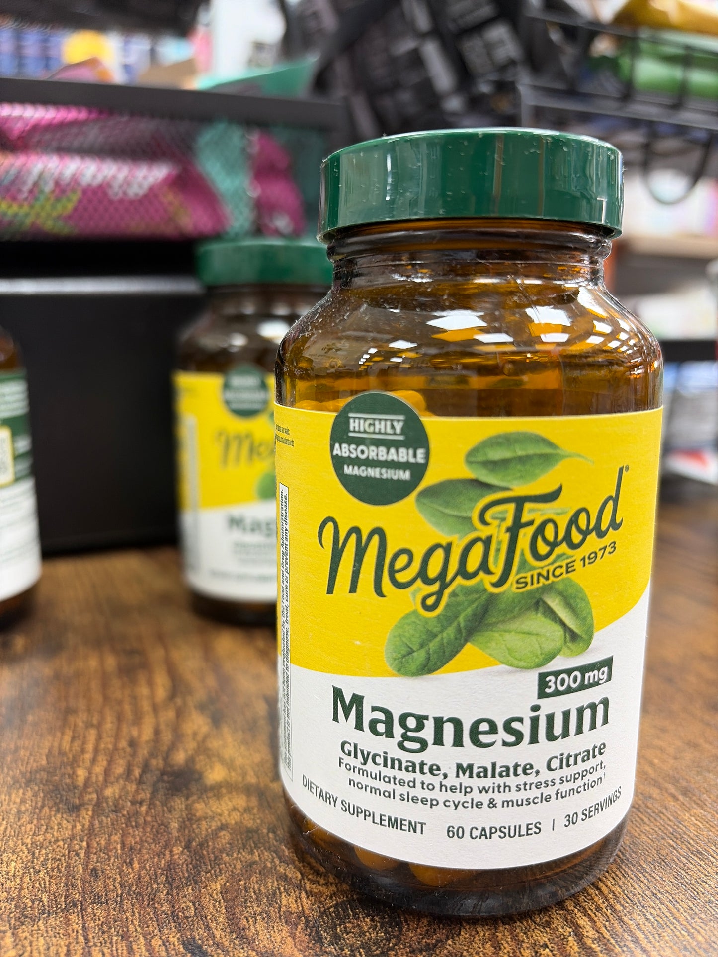 MegaFood 300mg Magnesium (60 capsules)