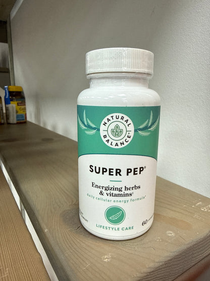 Natural Balance Super PEP Energizing herbs&vitamins (60 capsules)