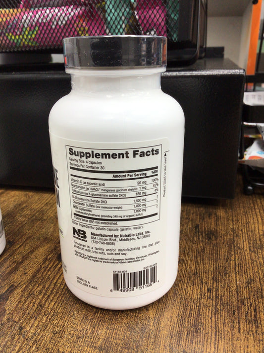 Nutrabio glucosamine Chondroitin & MSM