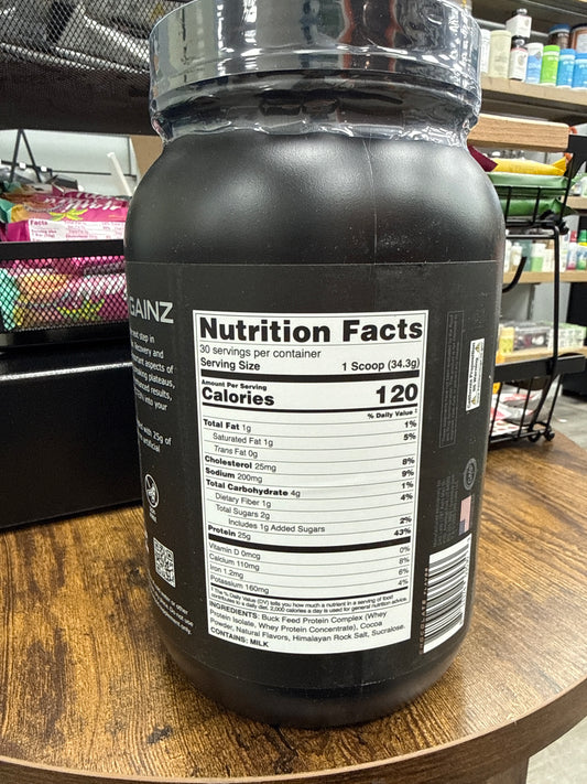 Bucked Up Feed Protein Chocolate Protein Powder (30 Servings)
