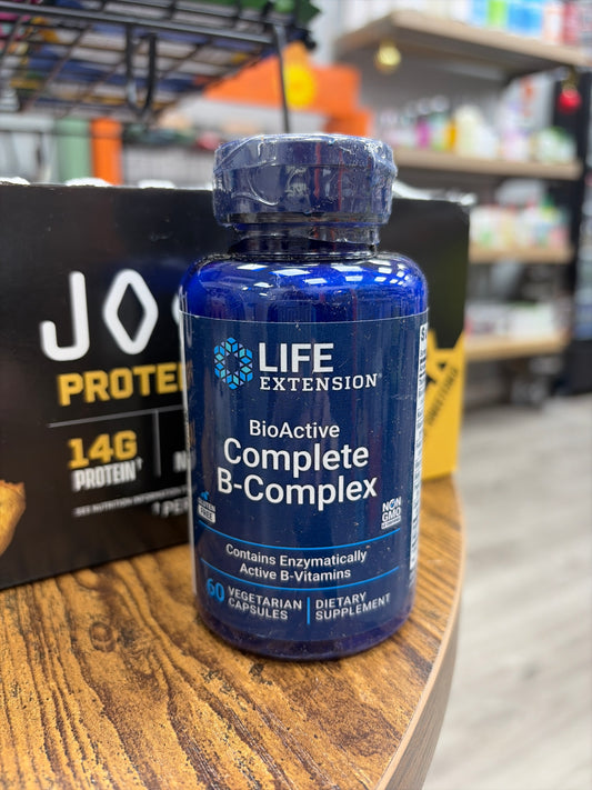 Life Extension BioActive Complete B-Complex (60) Vegetarian Capsules
