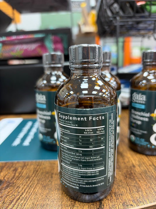Gaia Herbs Kids Bronchial Wellness Syrup 3 FL OZ