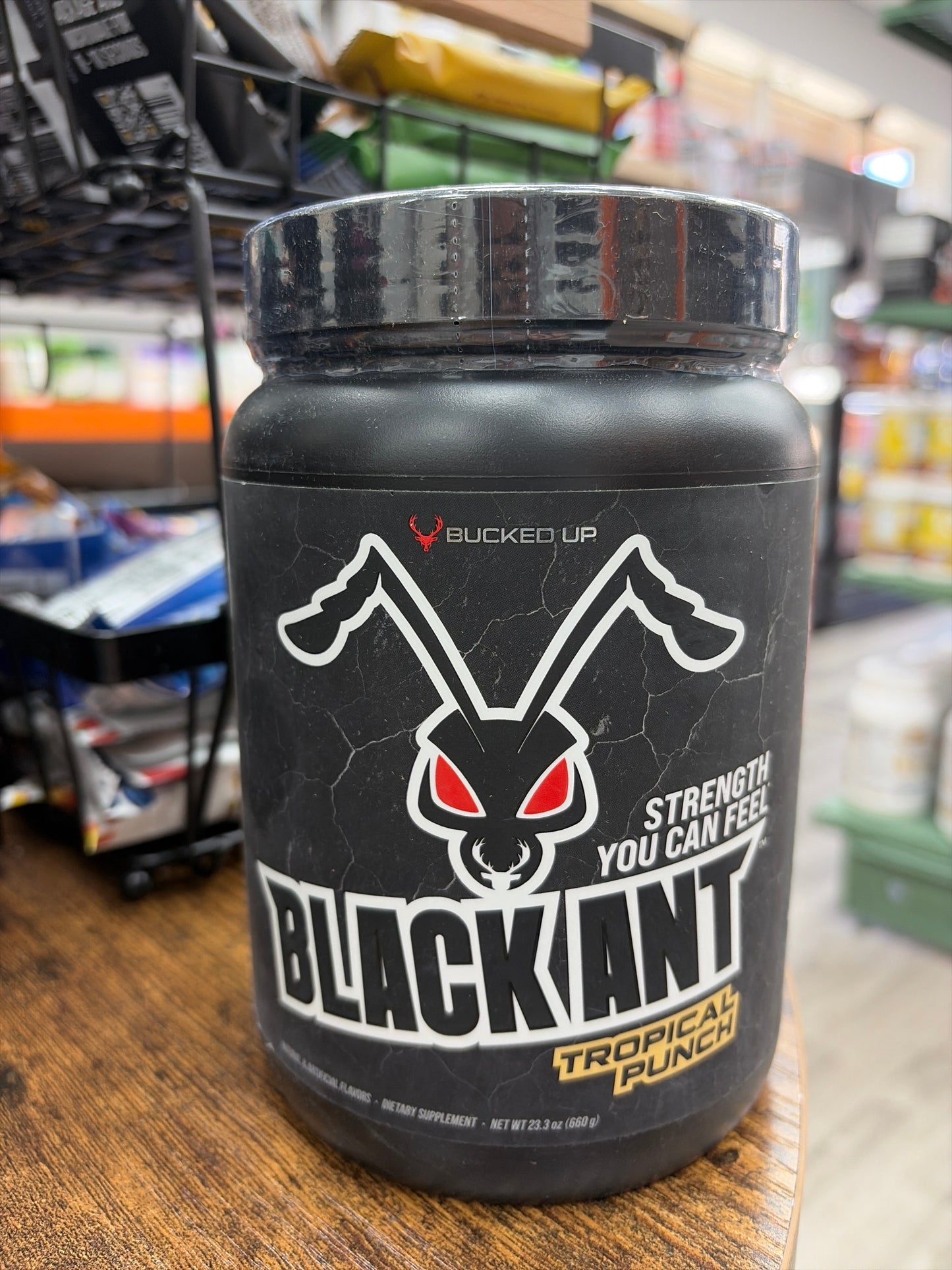 Bucked Up Black Ant Pre-Workout Tropical Punch 24.4 oz