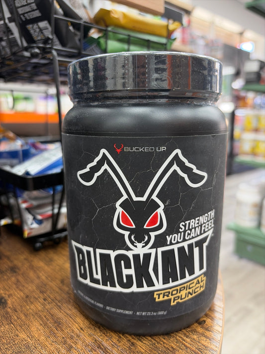 Bucked Up Black Ant Pre-Workout Tropical Punch 24.4 oz