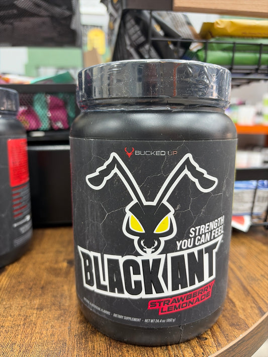 Bucked Up Black Ant Pre-Workout Strawberry Lemonade 24.4 oz