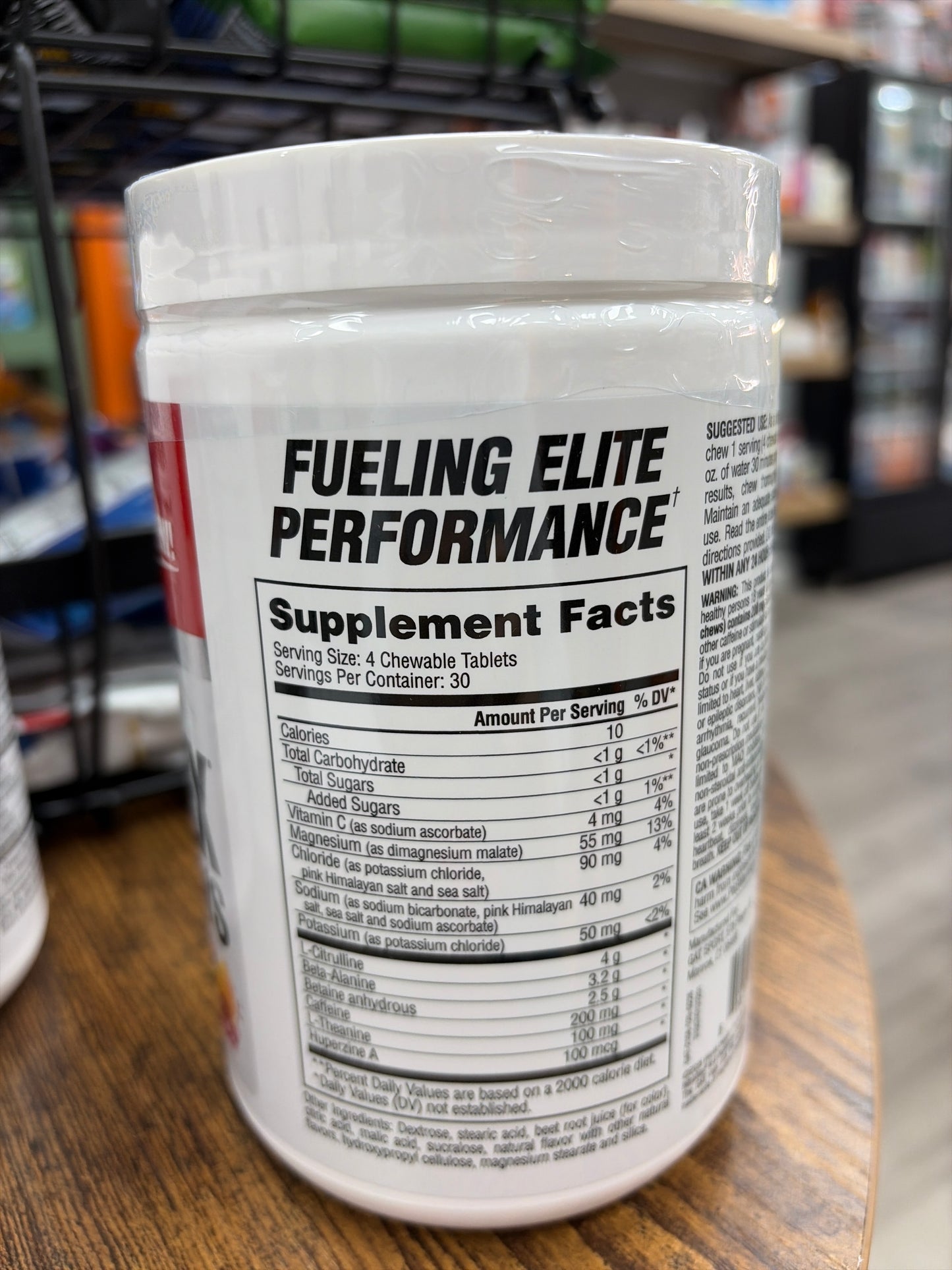 GAT Sport Nitraflex Chews Explosive Pre-Workout Fruit Punch(120 tablets)