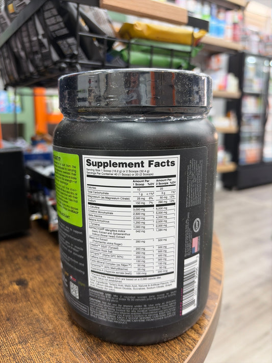 Bucked Up Black Ant Pre-Workout Grape 24.4 oz