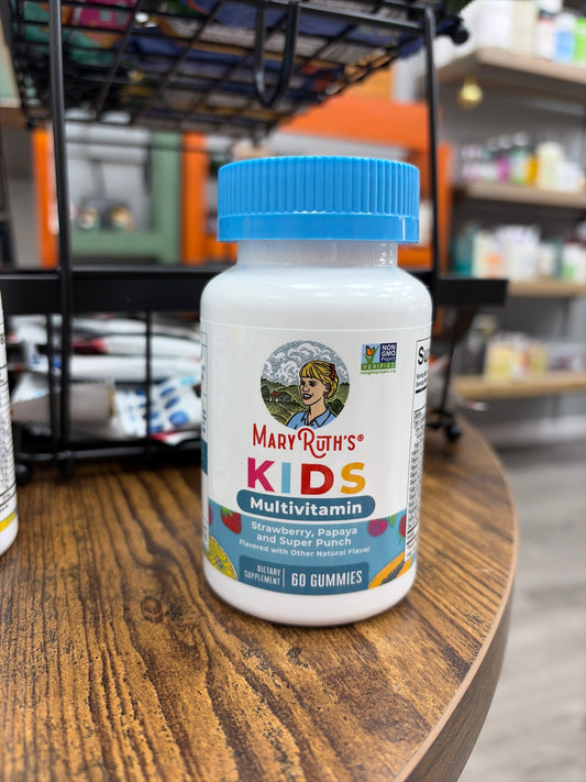 Mary Ruth’s Kids Multivitamin Fruit Punch (60 Gummies)