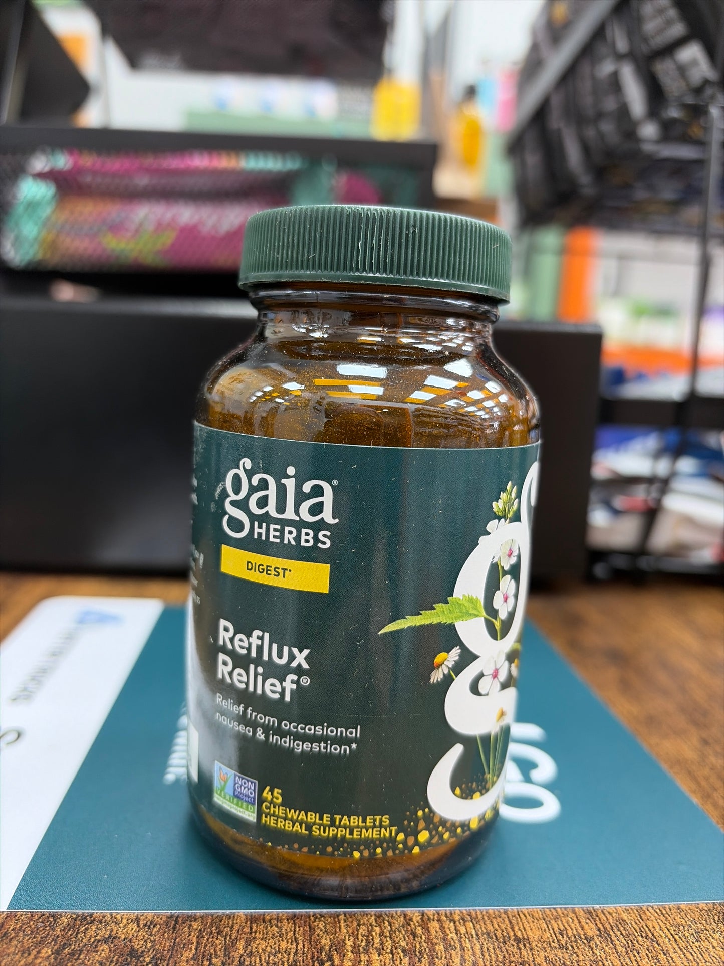 Gaia Herbs Reflux Relief Tabs 45 CT