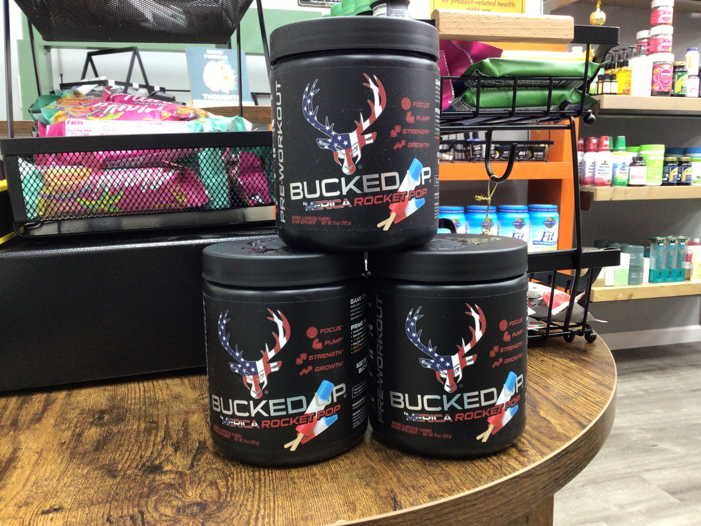 Bucked Up Pre-Workout Rocket Pop