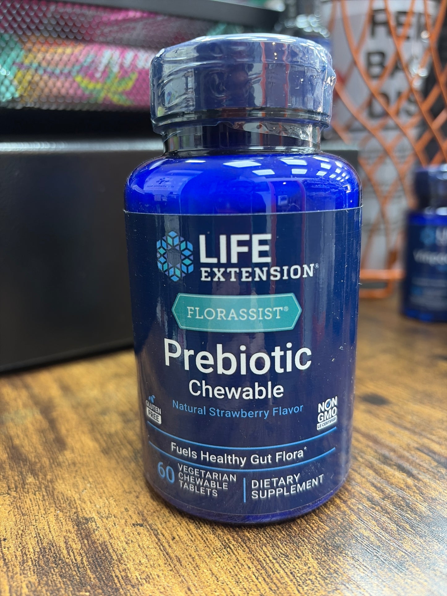 Life Extension Florassist Prebiotic Chewable 60 Veggie Tablets