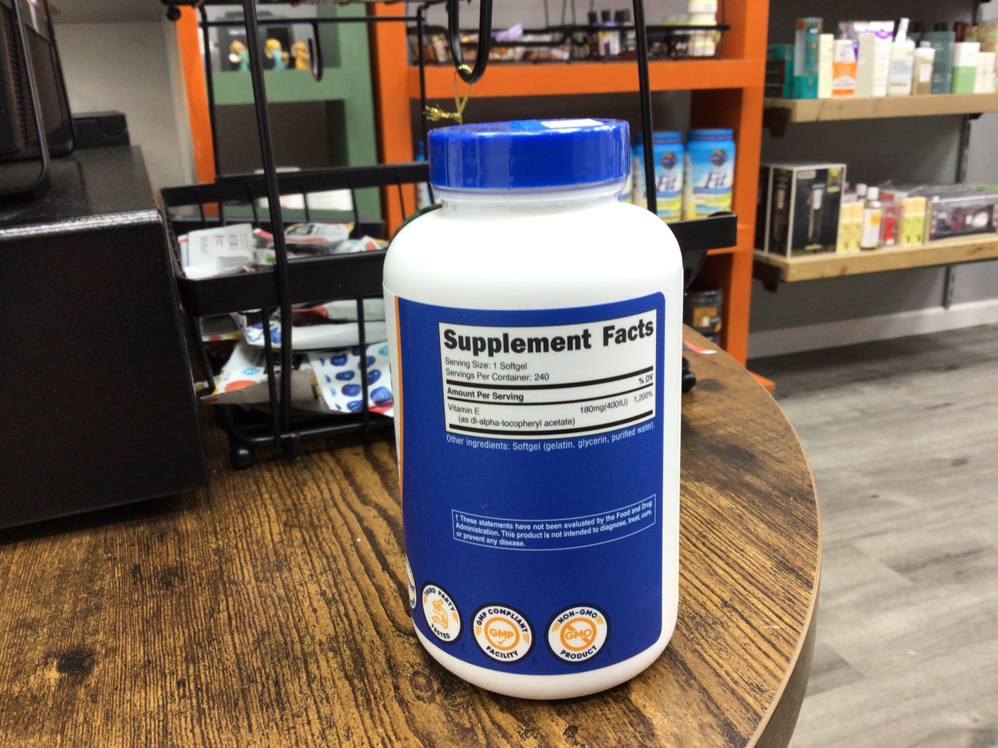 Nutricost Vitamin E (240 soft gels)