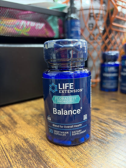 Life Extension Florassist Probiotic Balance 30 Vegetarian Capsules