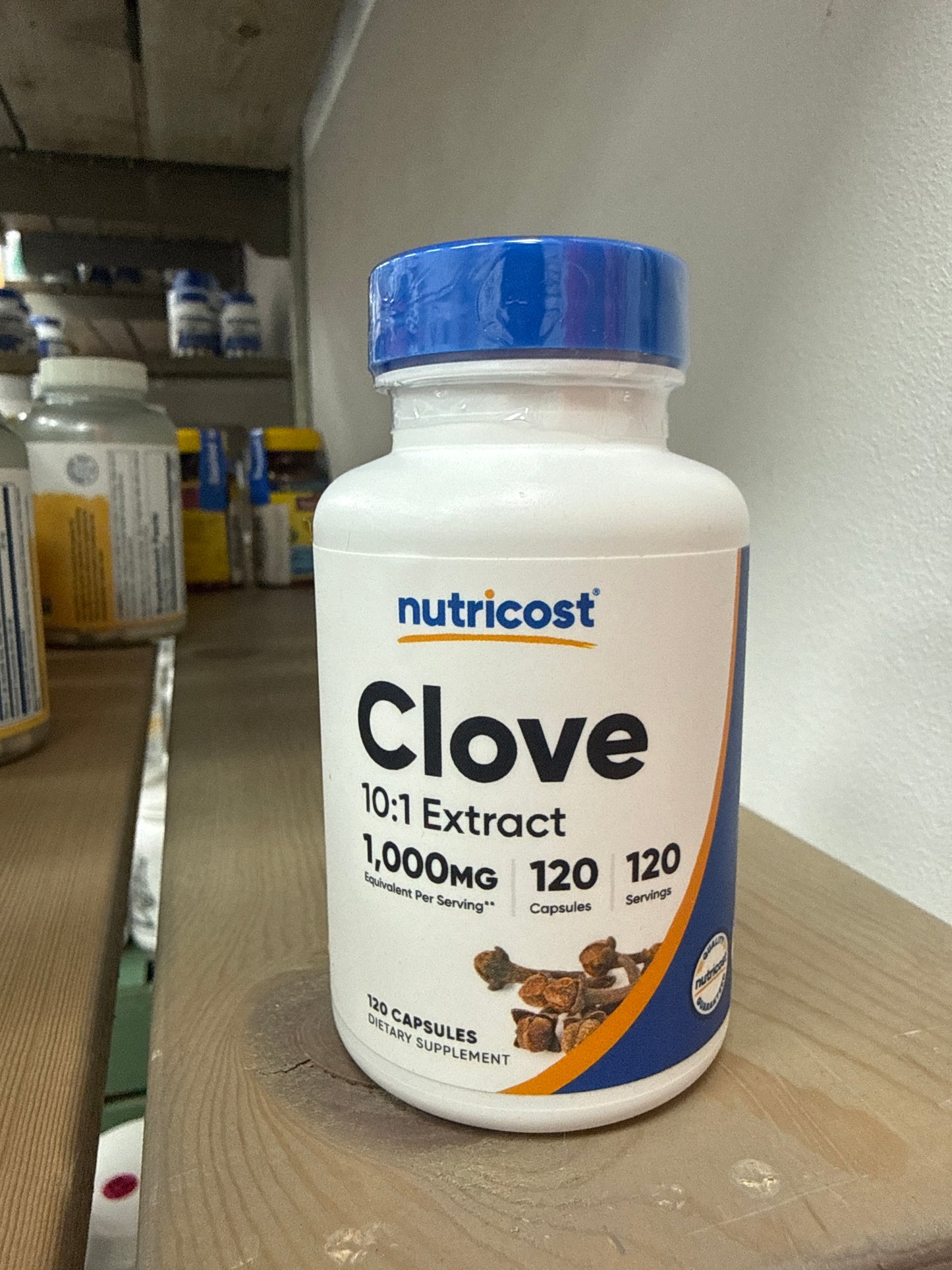 Nutricost Clove 10:1 Extract (120 Capsules)