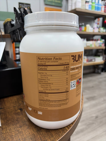 Raw Bum Protein Chocolate Peanut Butter 25 Servings
