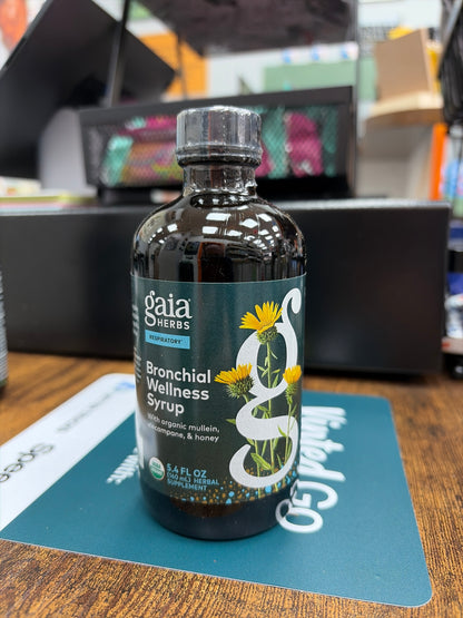 Gaia Herbs Respiratory Bronchial Wellness Syrup 5.4 FL OZ