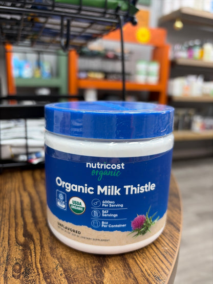 Nutricost Organic Milk Thistle Unflavored 8.1 oz