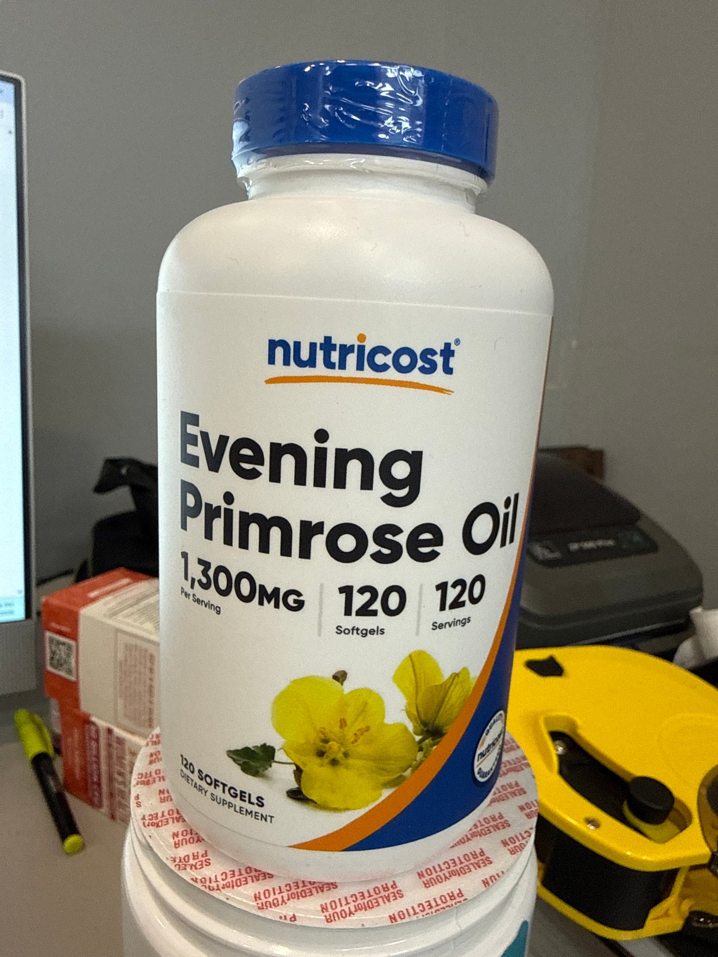 Nutricost Evening Primrose Oil (120 Softgels)