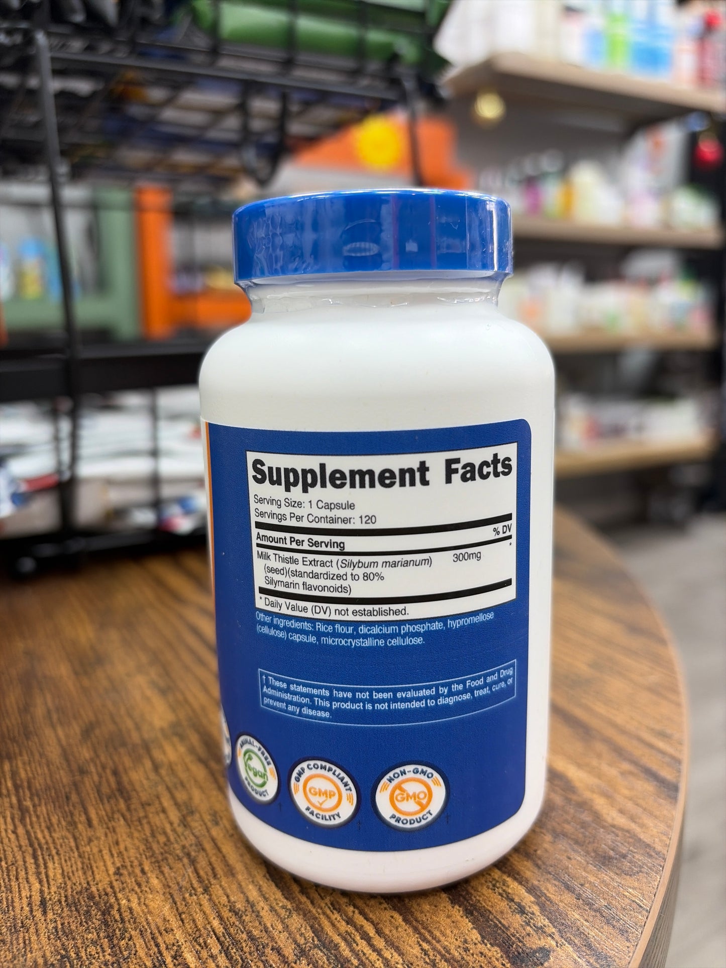 Nutricost Milk Thistle 120 Capsules