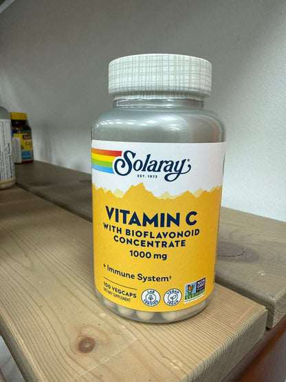 Solaray Vitamin C 1000mg (100 vegcaps)