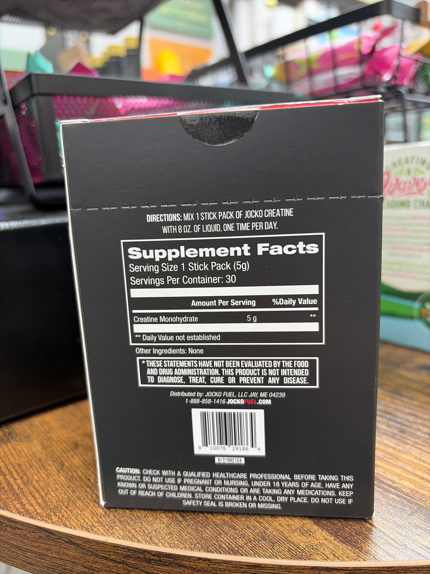 Jocko Creatine Unflavored 30ct Stick Packs