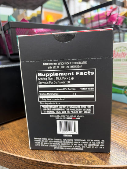Jocko Creatine Unflavored 30ct Stick Packs
