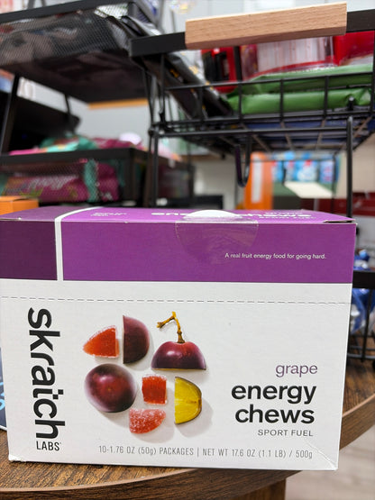 Skratch Labs Grape Energy Chews (10 Packs)