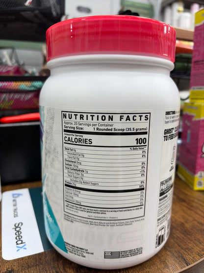 Ghost Whey Clear Protein Isolate Strawberry Watermelon 1.57 LB