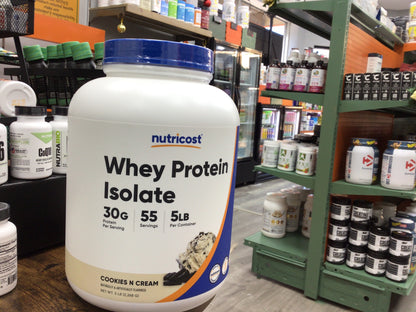 Nutricost Whey Protein Isolate Cookies N Cream 5LB