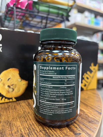 Gaia Herbs Stress Calm A.S.A.P Support for Occasional Stress (60 liquid phytonutrients-caps herbal supplement)