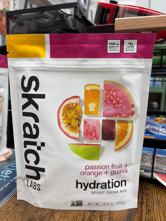 Skratch Labs Hydration Sport Drink Mix Passion Fruit+Orange+Guava
