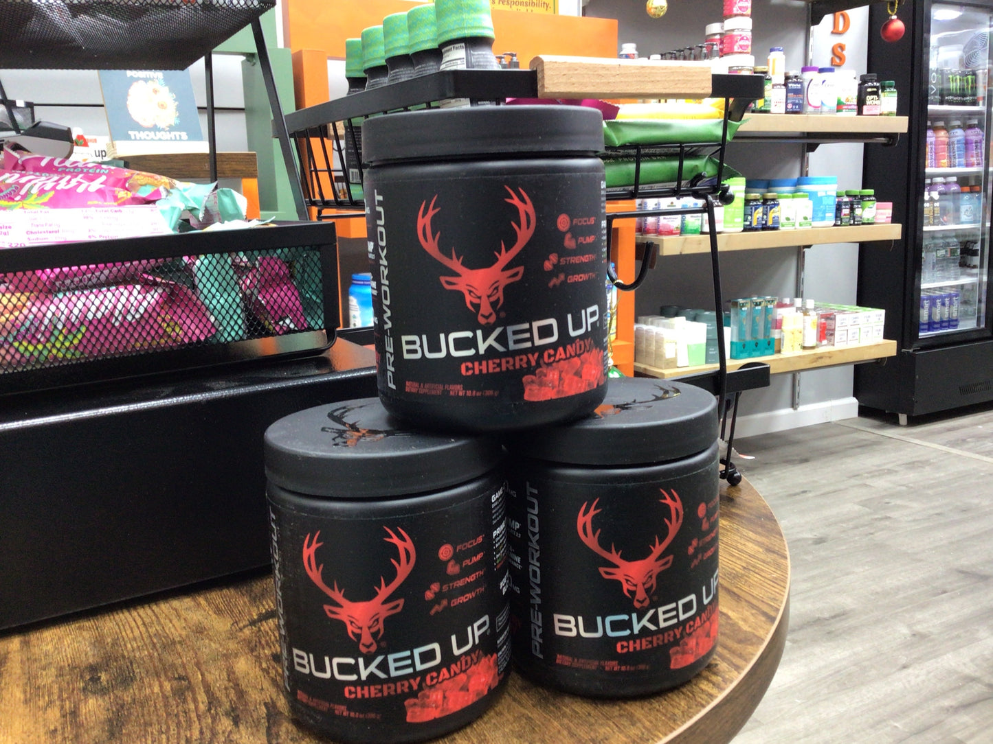 Bucked Up Pre-Workout Cherry Candy