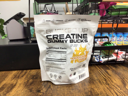Bucked Up Creatine Gummy Bucks Knockout Punch