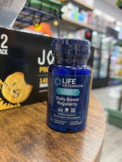 Life Extension Daily Bowel Regularity 30 Vegetarian Capsules