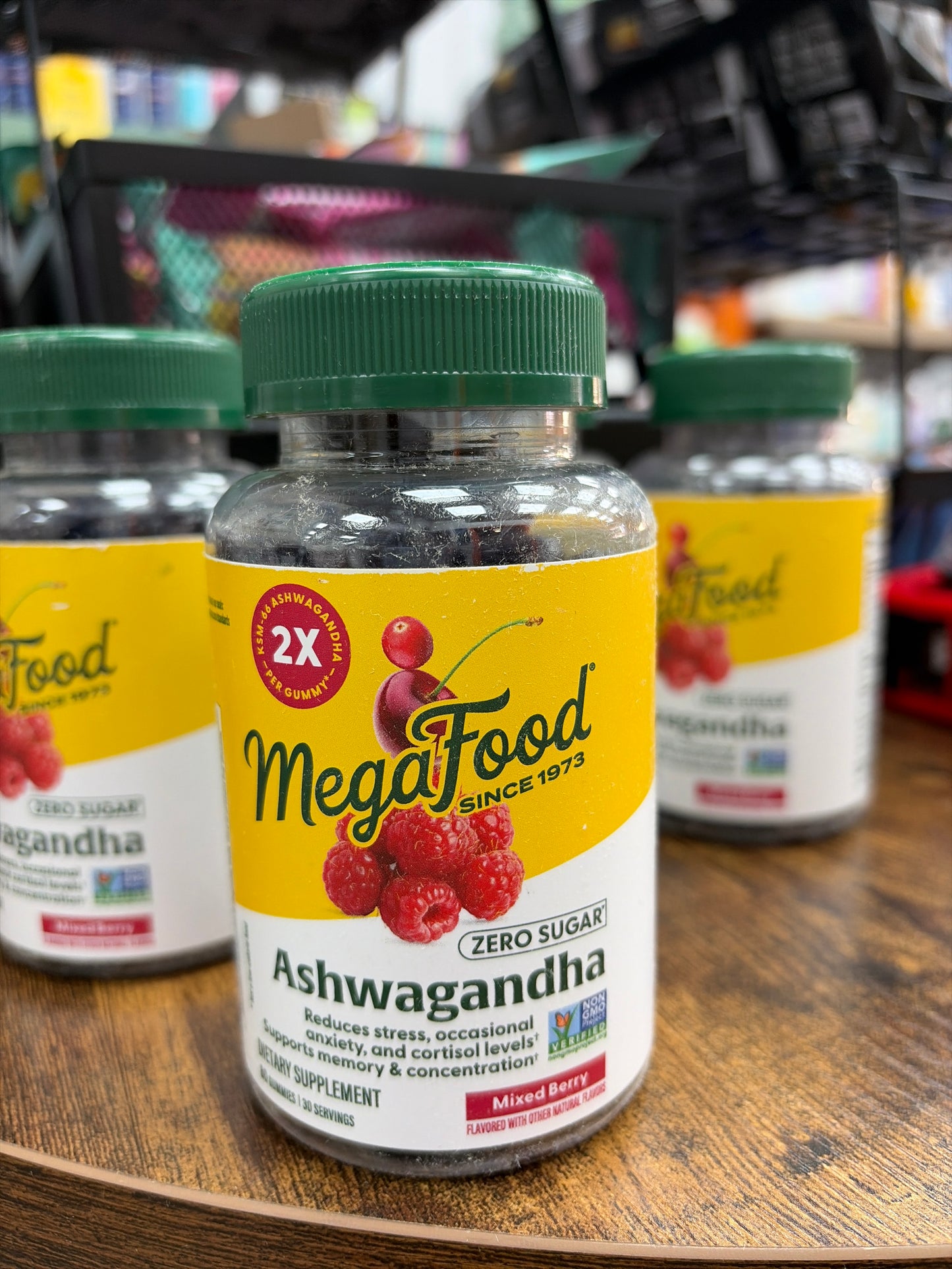 MegaFood Ashwaghanda (60 gummies) Mixed Berry