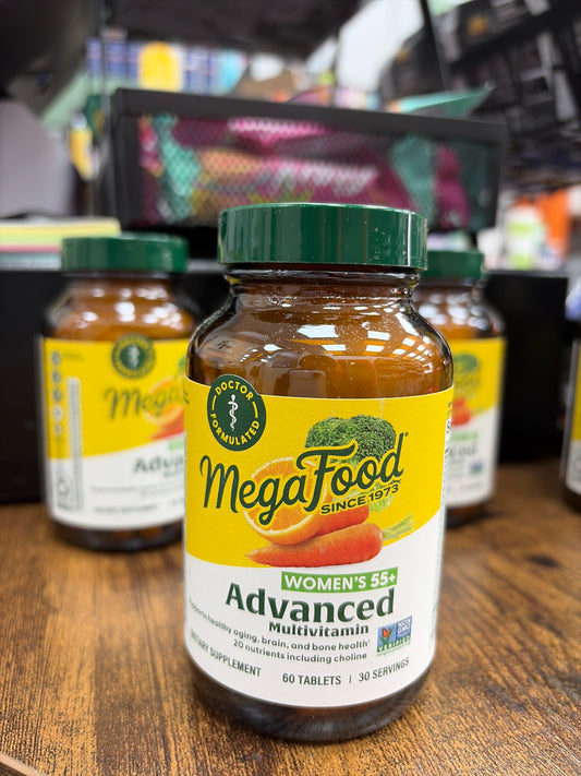 MegaFood Women’s 55+ Advanced Multivitamin (60 tablets)