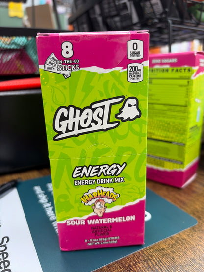 Ghost Energy Sour Watermelon 8 Sticks