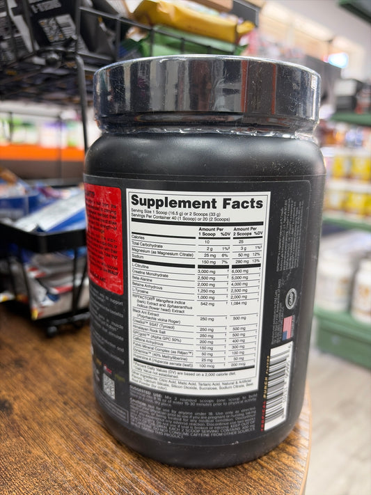 Bucked Up Black Ant Pre-Workout Tropical Punch 24.4 oz