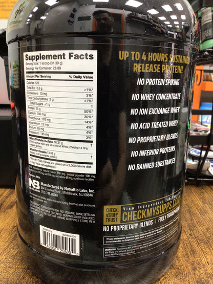 Nutrabio muscle matrix protein Dutch chocolate