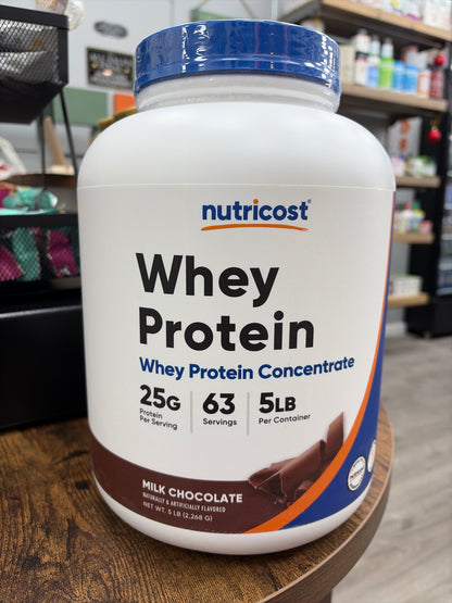Nutricost Whey Milk Chocolate 5 LB