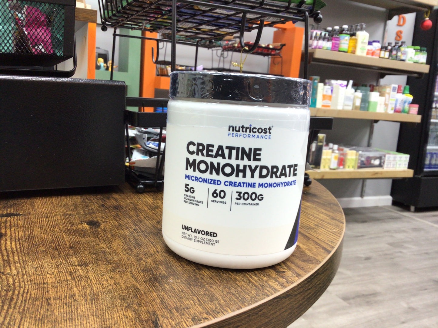 Nutricost Creatine Monohydrate 60 Servings Unflavored