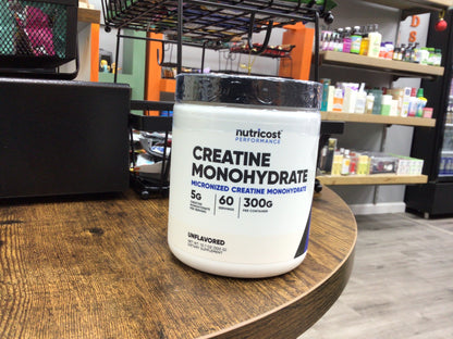 Nutricost Creatine Monohydrate 60 Servings Unflavored