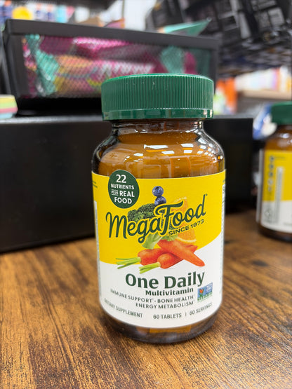 MegaFood One Daily Multivitamin (60 tablets)