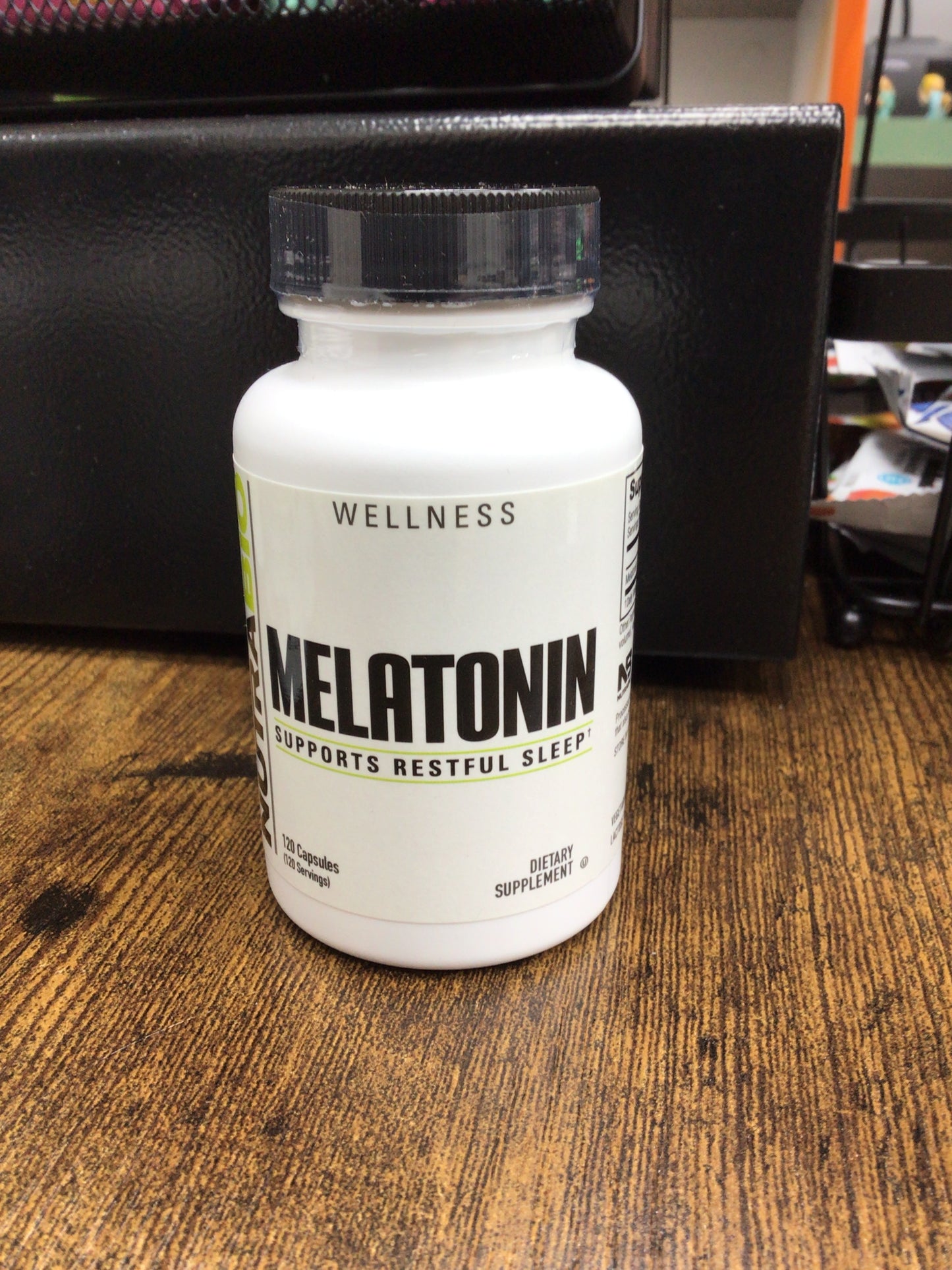 Nutrabio Melatonin supports, restful sleep￼ 120 capsules
