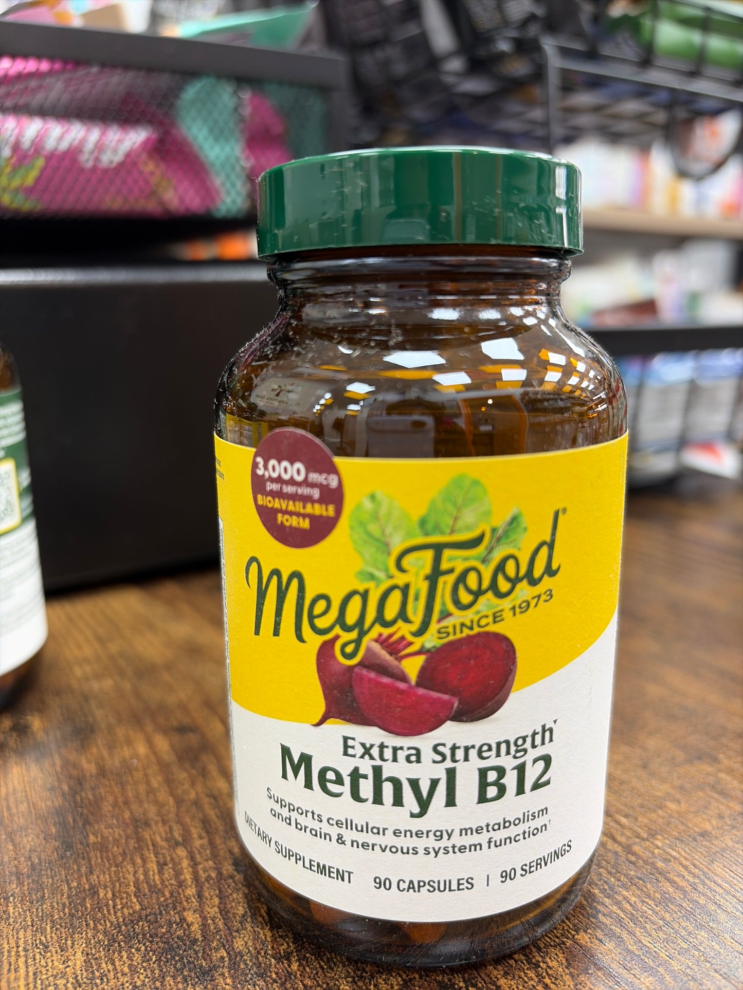 MegaFood Extra Strength Methyl B12 (90 capsules)
